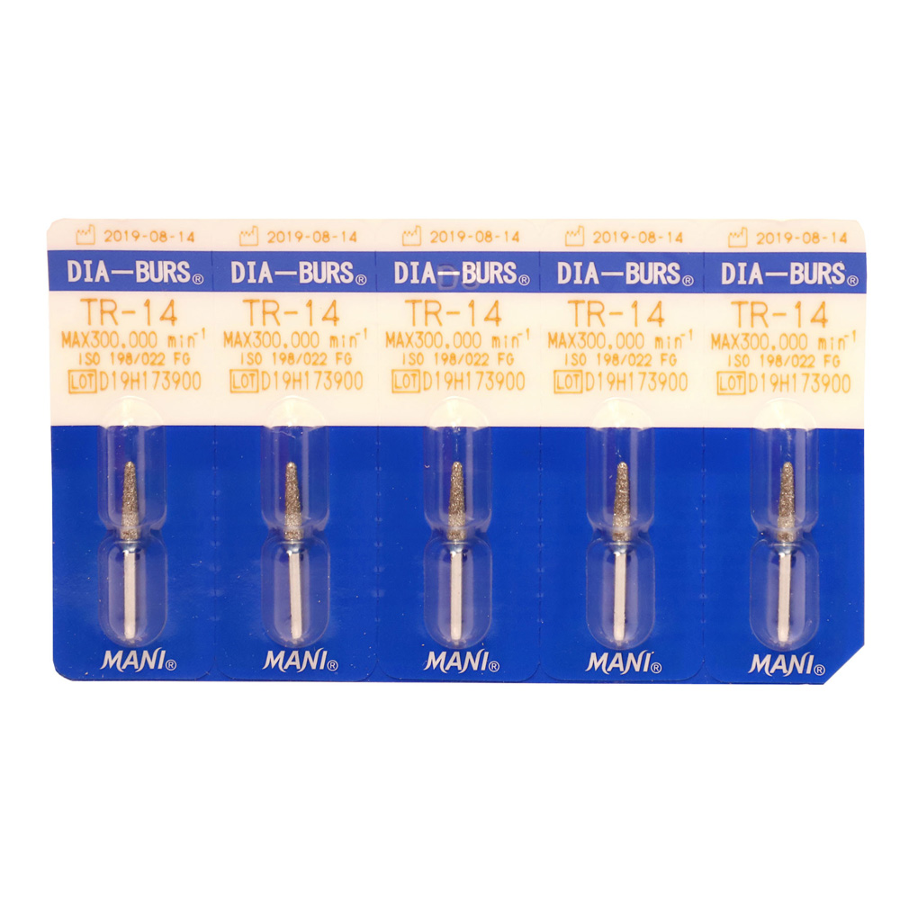 Mani Diamond Airotor Burs - Tr-S14
