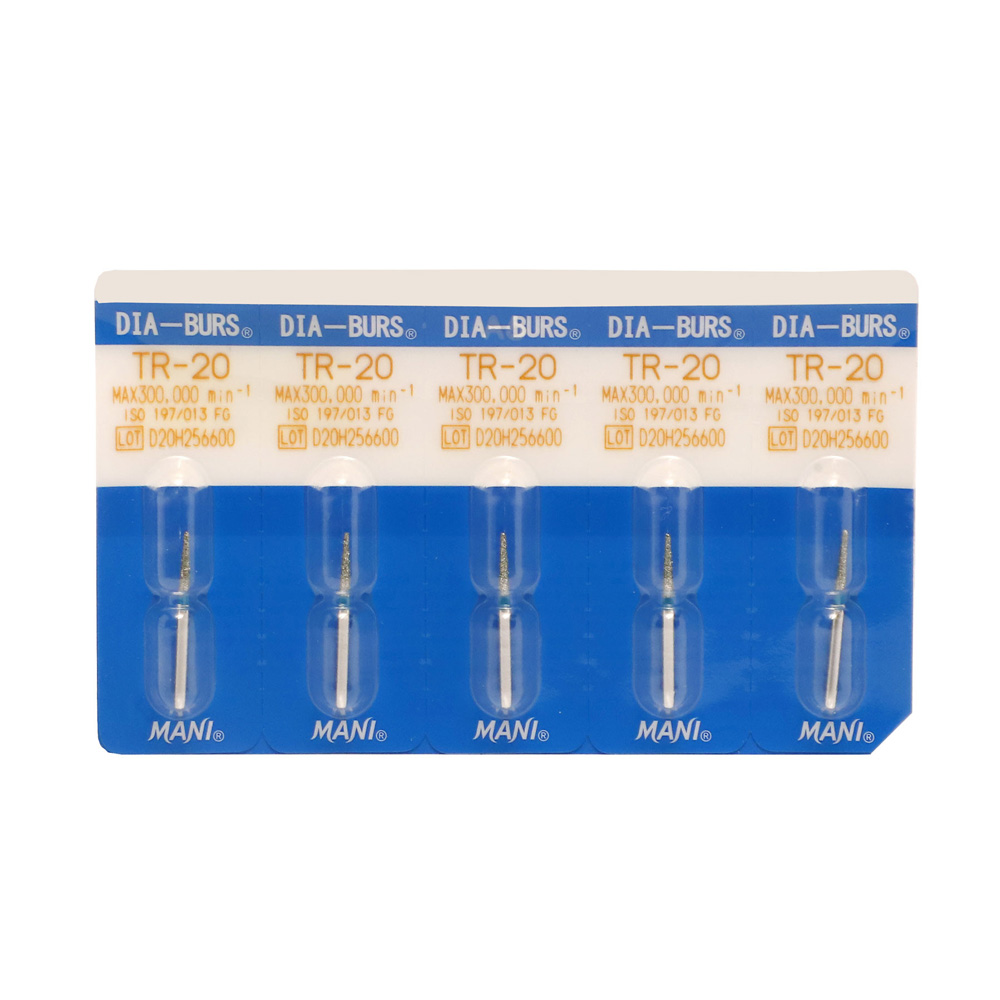 Mani Diamond Airotor Burs - Tr-20
