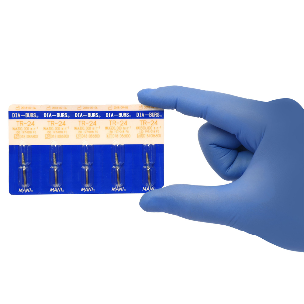 Mani Diamond Airotor Burs - Tr-24