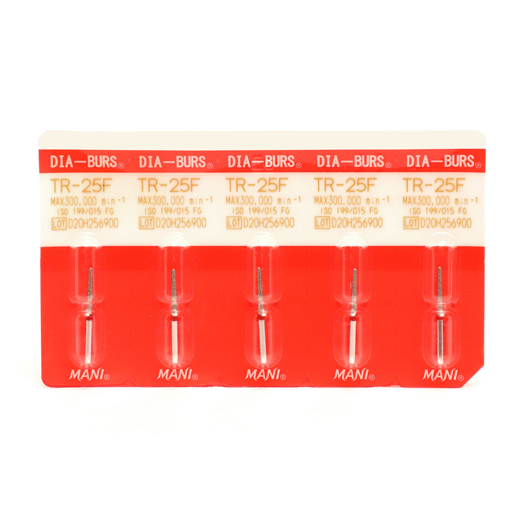 Mani Diamond Airotor Burs - Tr-25F