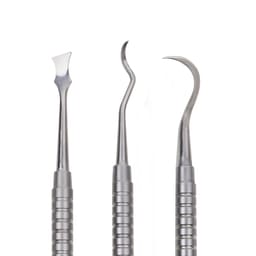 Waldent Manipal Hand Scalers Set of 3 15/2      - 5
