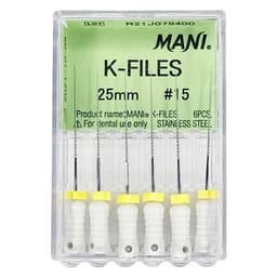 Mani K-Files 25mm - 10