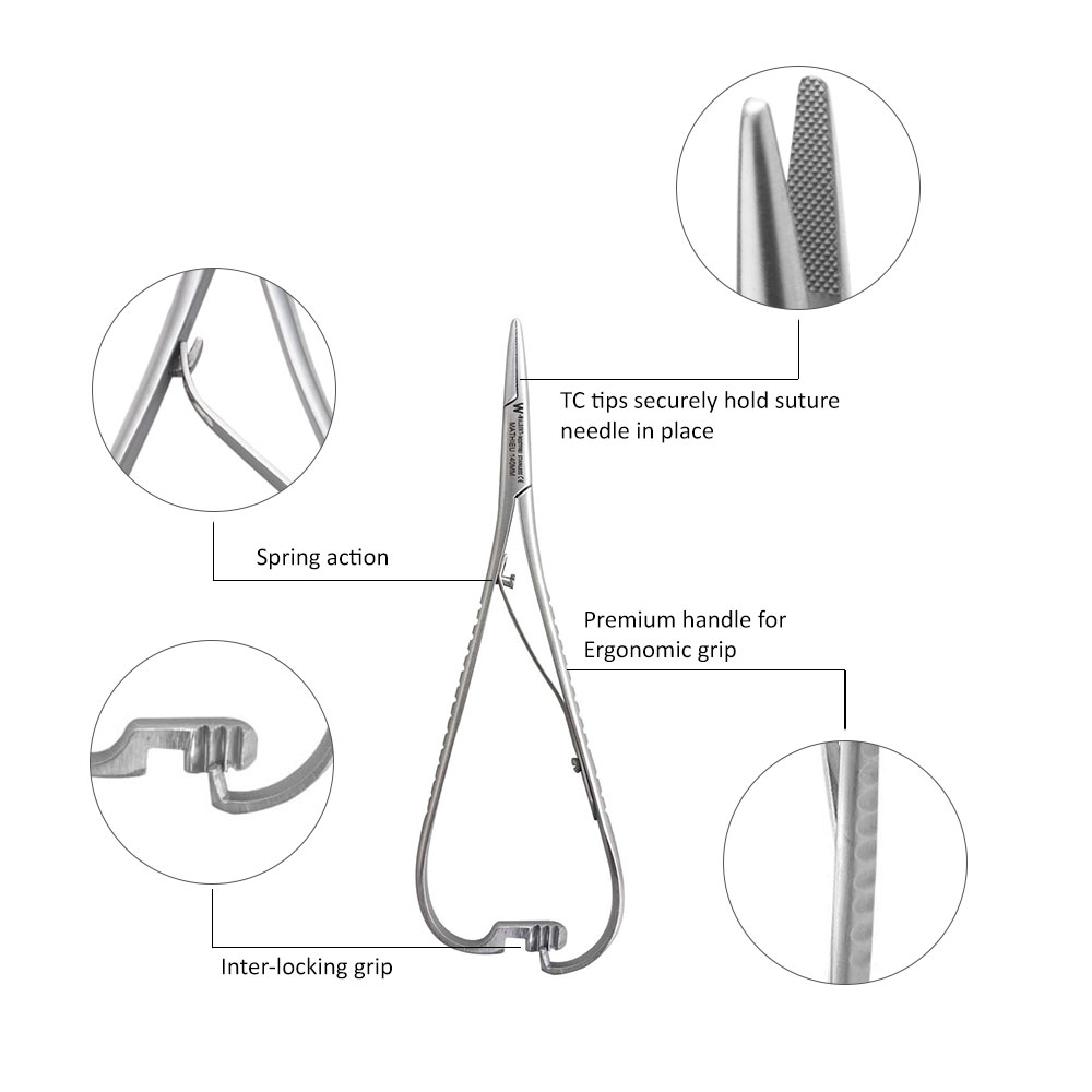 Waldent Mathieu Needle Holder