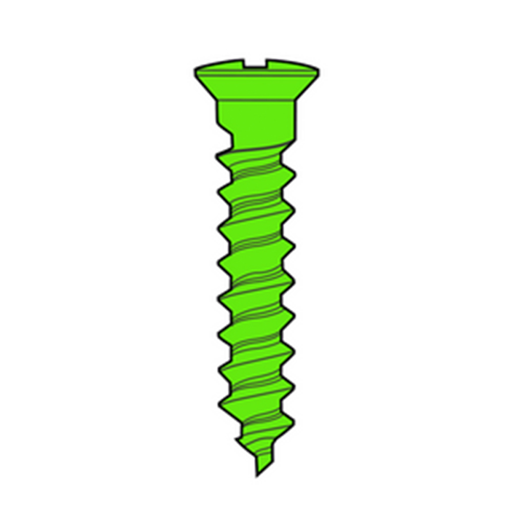 MCTBIO Titanium Bone Screw 1.4mm x 8mm (AU-14-008) - Pack of 5