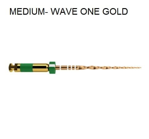 Dentsply WaveOne Gold Rotary Files Refill 