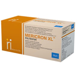 Meril Mericron XL #2-0 Polyester Suture - 3
