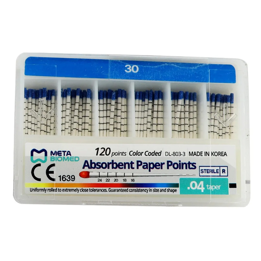 Meta Absorbent Paper Point - 4% #30