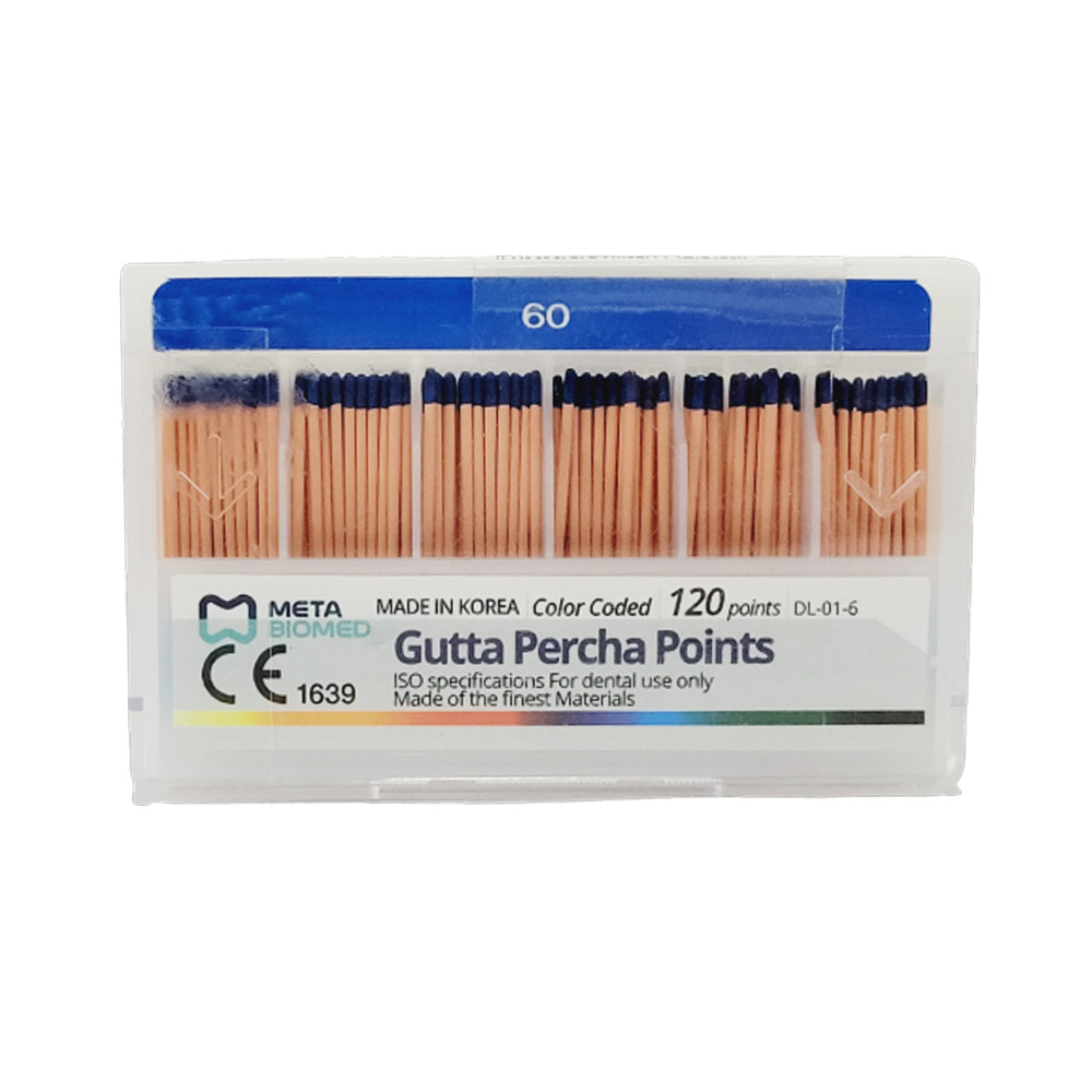 Meta Gutta Percha Points - 2% #60