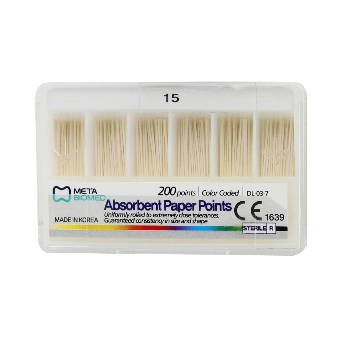 Meta Absorbent Paper Points - 2%