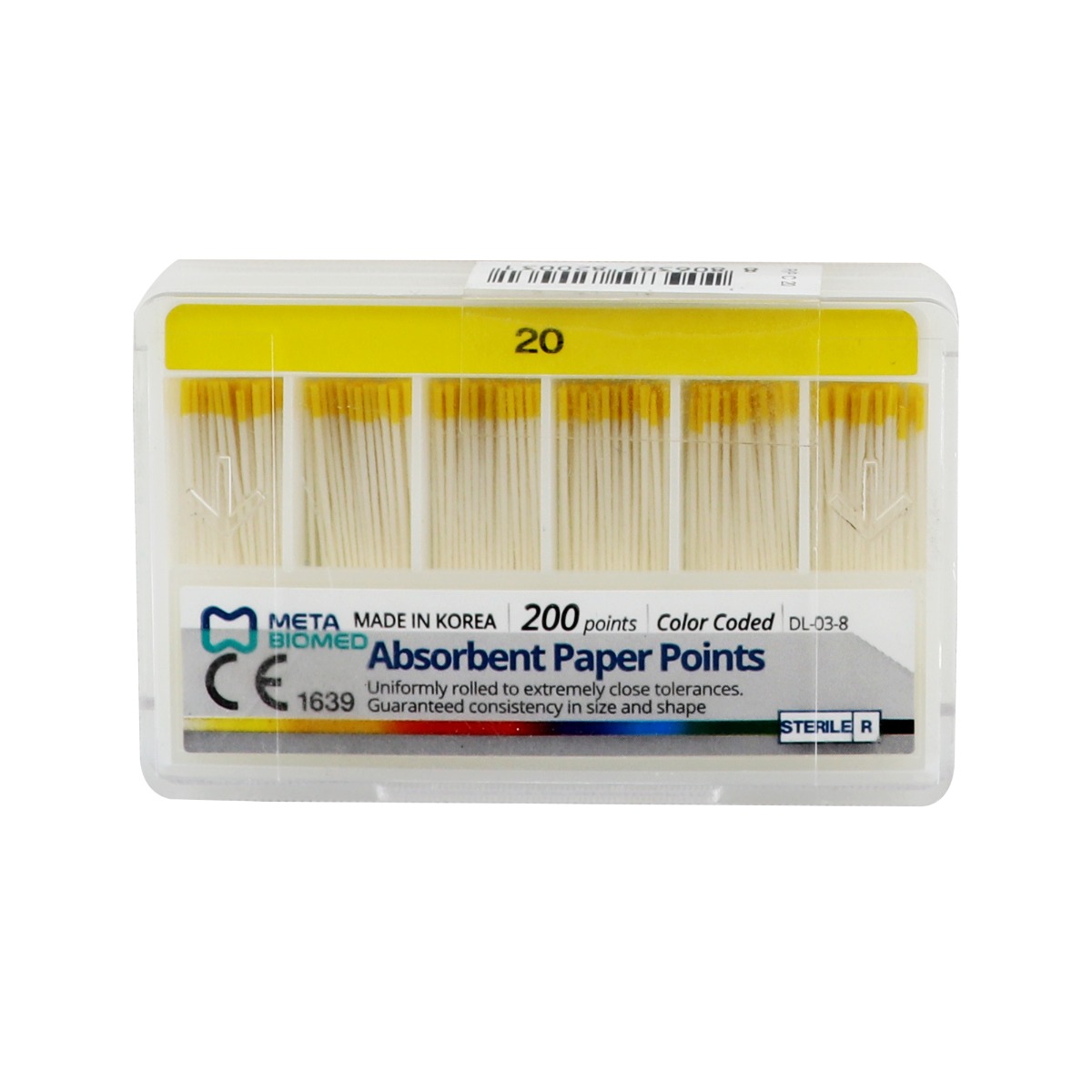 Meta Absorbent Paper Points - 2%