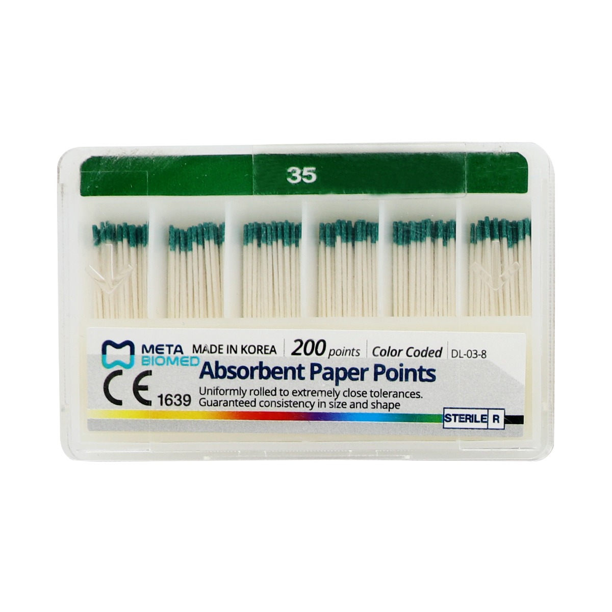 Meta Absorbent Paper Points - 2%