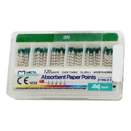 Meta Absorbent Paper Points - 4% - 8
