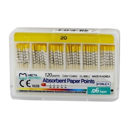 Meta Absorbent Paper Points - 6% - 8