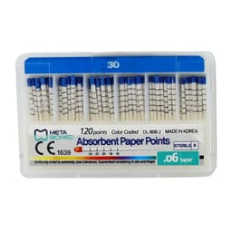Meta Absorbent Paper Points - 6% - 7