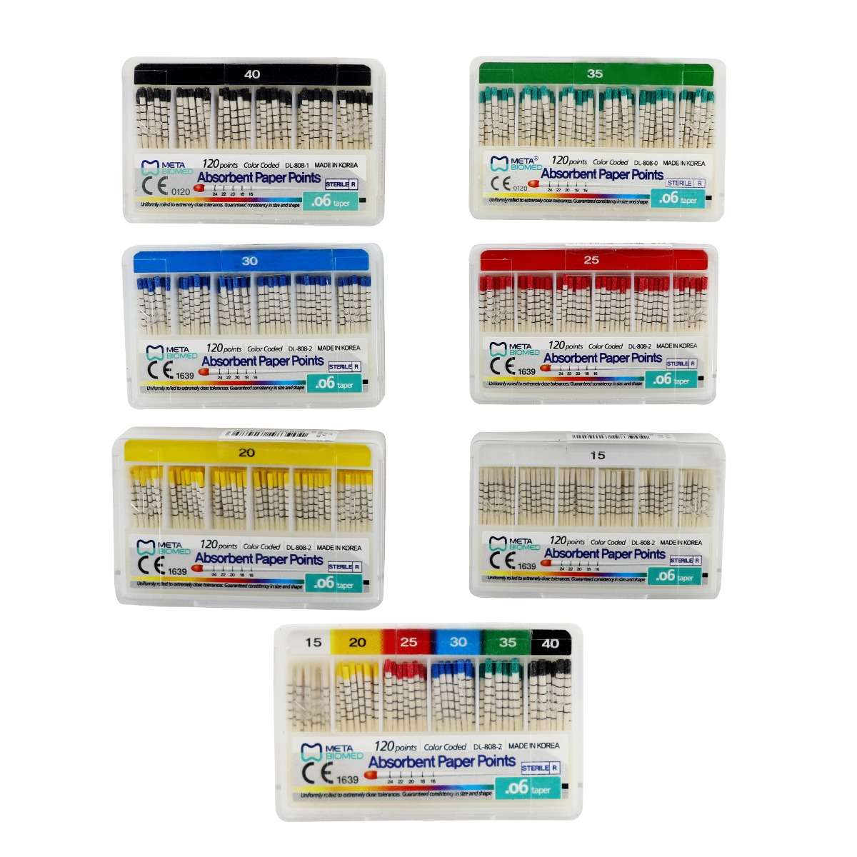 Meta Absorbent Paper Points - 6%