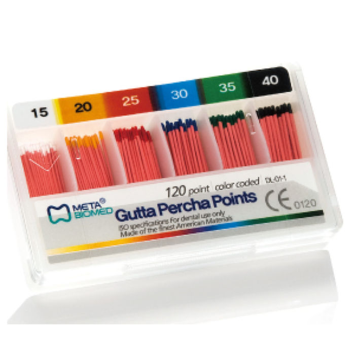 Meta Gutta Percha Points - 2% Assorted Pack (15-40)