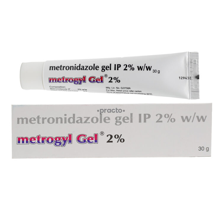 Metrogyl Gel 2% 30gm (Pack of 20)