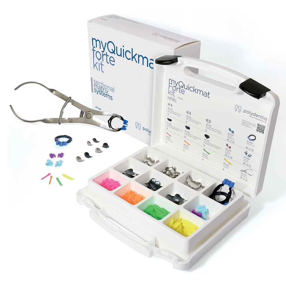 Polydentia MyQuickmat Forte Secional Matrix System Kit & Refills