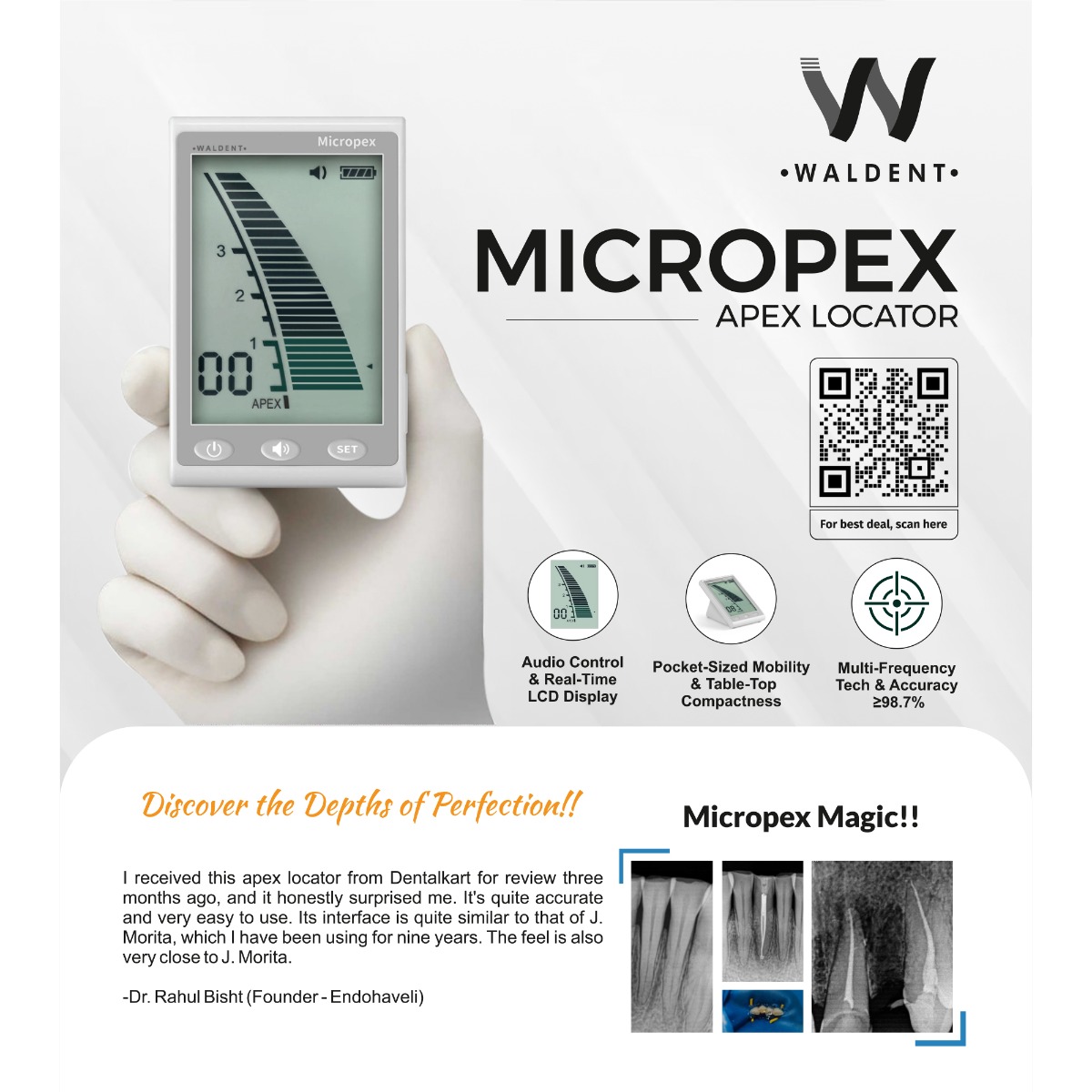 Waldent Micropex Apex Locator