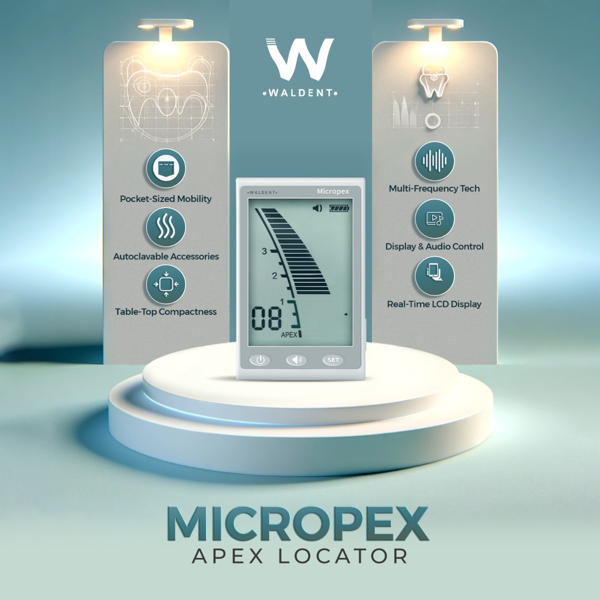 Waldent Micropex Apex Locator