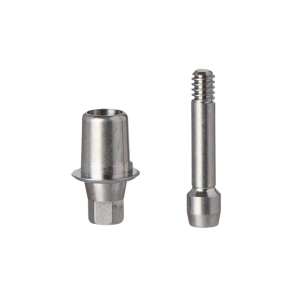 Mediden Osstem TS Mini Compatible Titanium Abutment With Screw 4mm - Hex (TB-H-57)