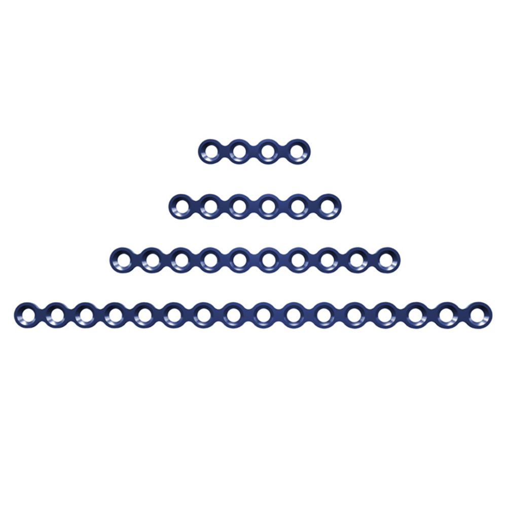 SK Surgicals Titanium Mini Bone Plates Continuous - 2mm