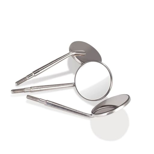 Oracraft Plain Mouth Mirror Tops Set Of 12 - MMTP5