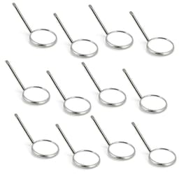Waldent Mouth Mirror Tops Plain #3 Pack Of 12 (K13/7) - 3