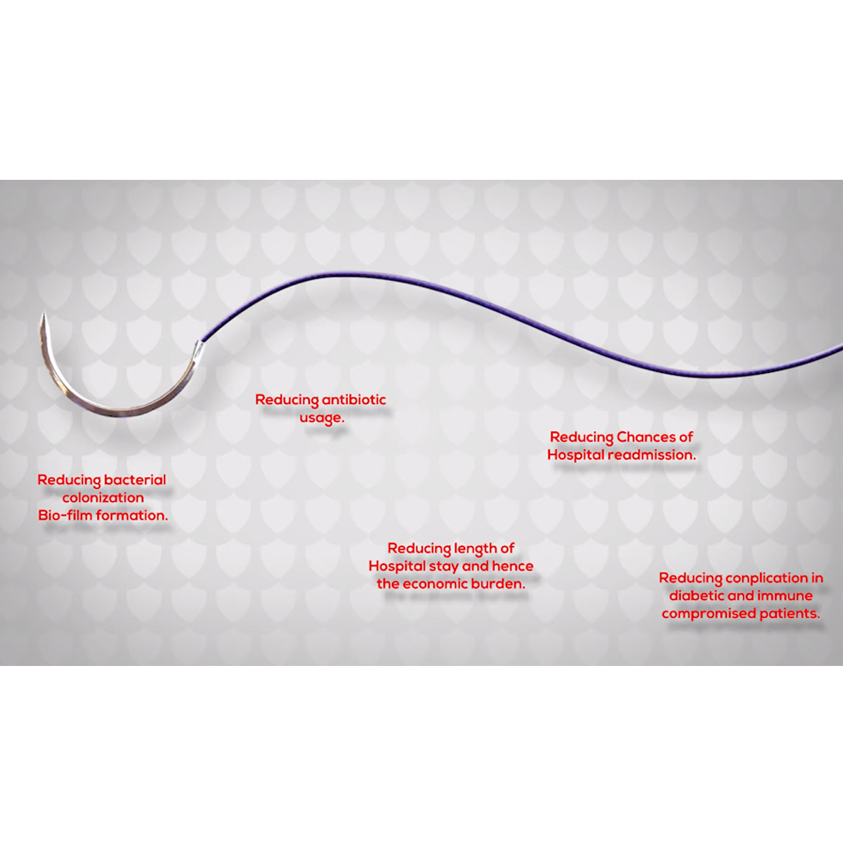 Meril Mitsu AB #2-0 Polyglactin 910 Suture With Triclosan