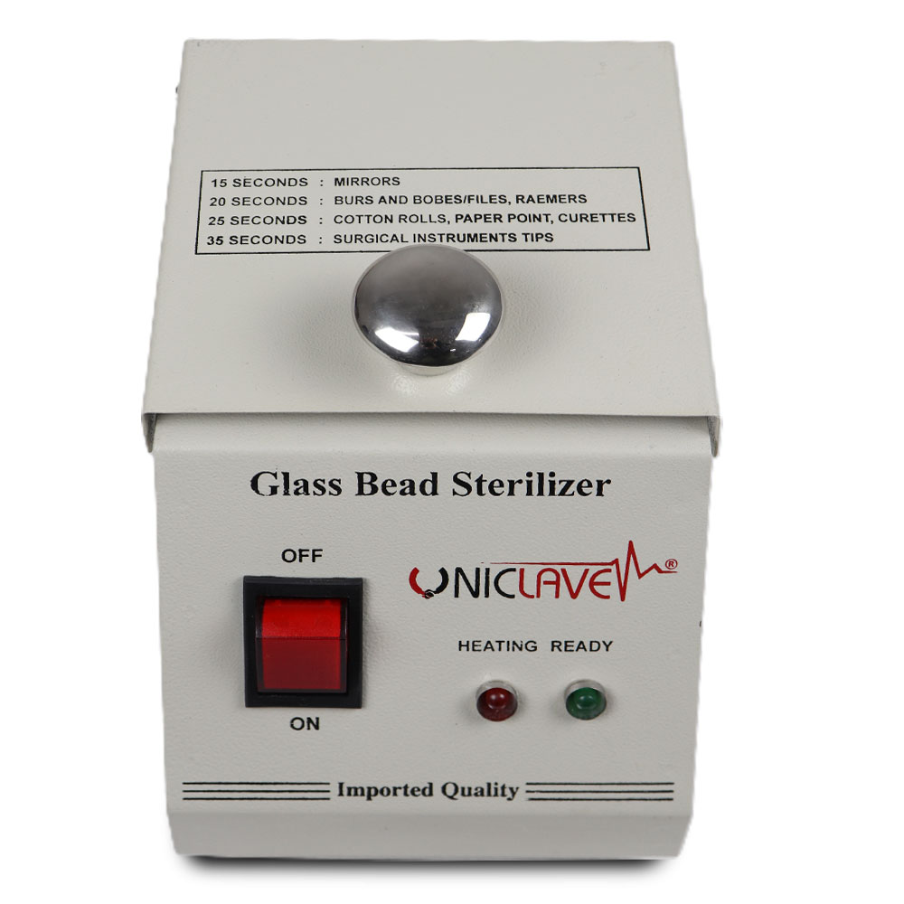 Uni-clave Glass Bead Sterilizer and Glass Beads 