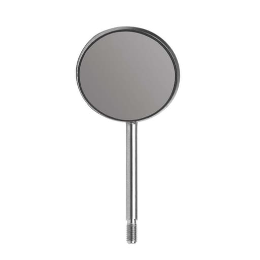 Oracraft Front Surface Mouth Mirror Tops Set Of 12 - MMTFS5