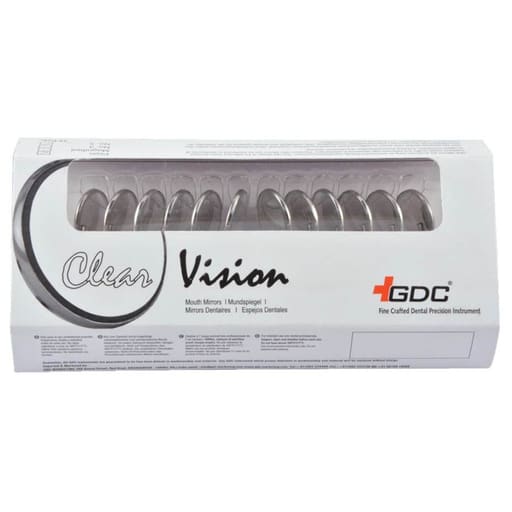 GDC Mouth Mirror Tops Plain Pack Of 12 Pcs - 3 (Mmtp3)