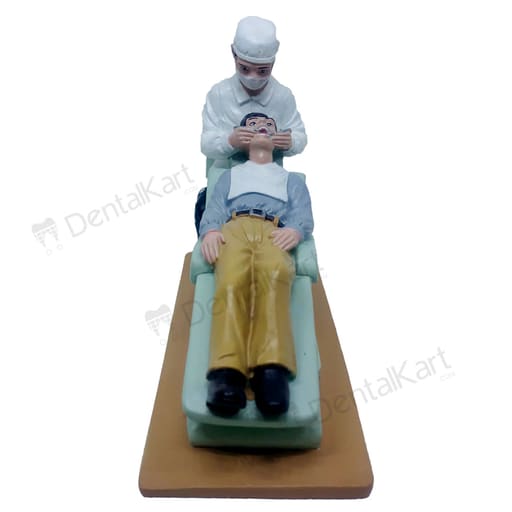 Idental Sculpture With Dentist & Patient MD-113