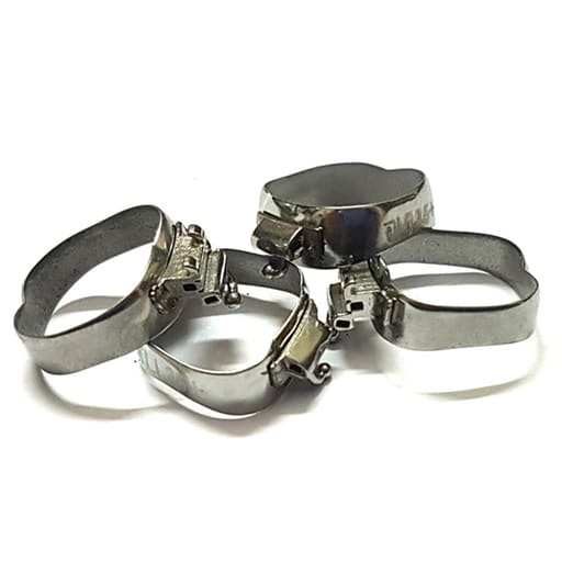 OSL 1st Molar Prewelded Molar Bands MBT 0.018 U2/L1 (Pack Of 4)
