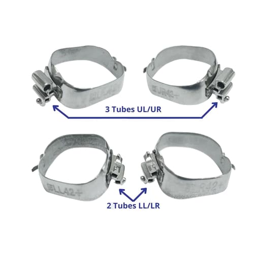 OSL 1st Molar Prewelded Molar Bands MBT 0.022 U3/L2 (Pack Of 4)