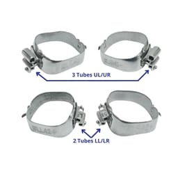 OSL 1st Molar Prewelded Molar Bands Roth 0.018 U3/L2 (Pack Of 4) - 2