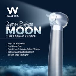 Waldent Moon Super Bright Airotor And Cartridge - 5