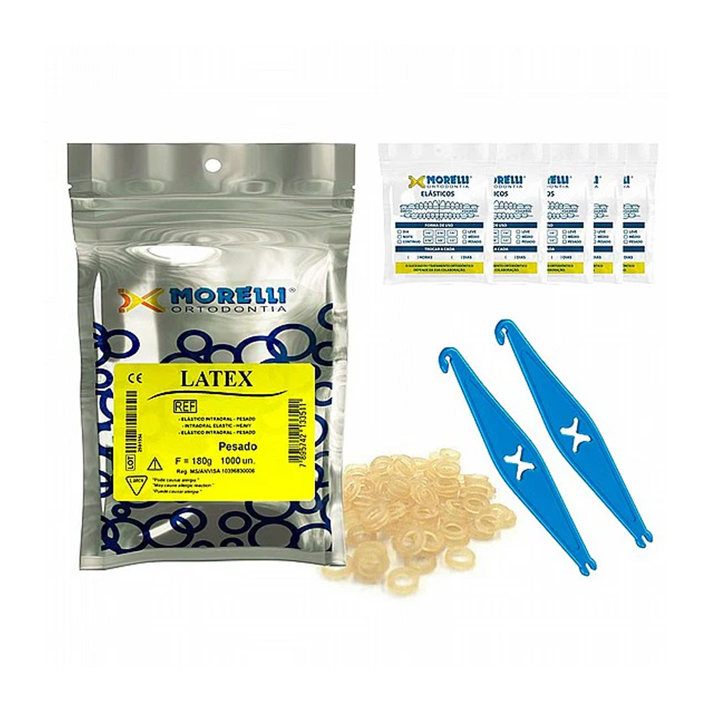 Morelli Intraoral Latex Elastics Medium