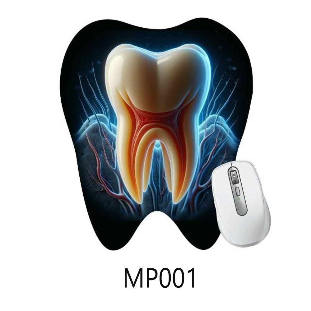 Unique Dents Tooth Shape Mouse Pad MP001