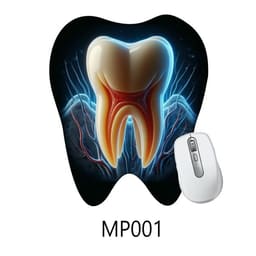 Unique Dents Tooth Shape Mouse Pad - 5