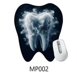 Unique Dents Tooth Shape Mouse Pad - 6