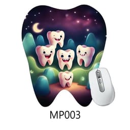 Unique Dents Tooth Shape Mouse Pad - 7
