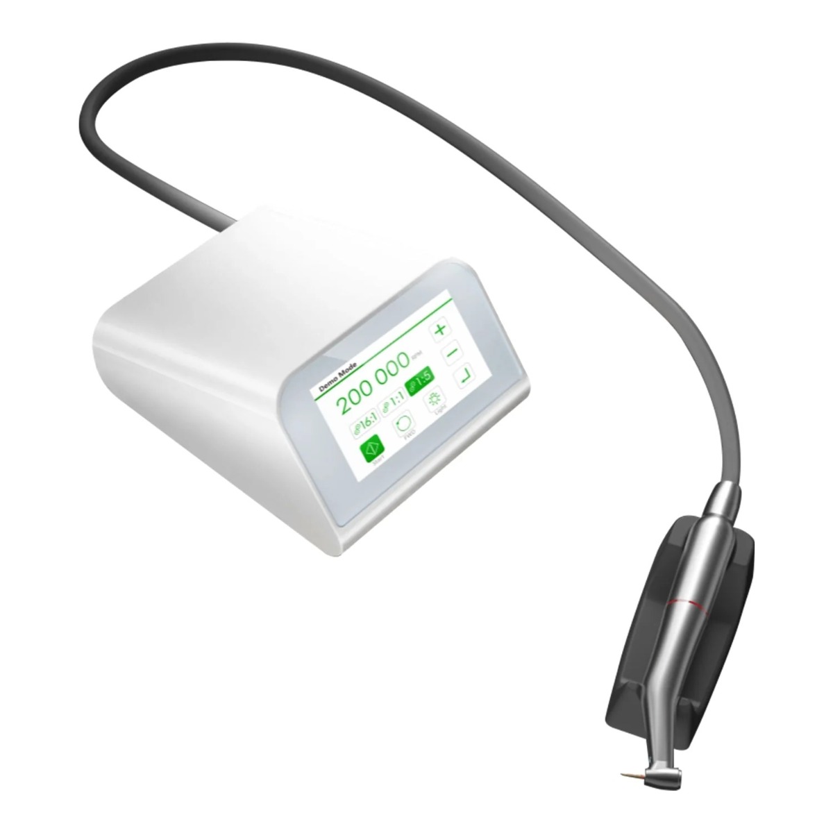 Woodpecker MT2 Dental Brushless Electric Motor With 1:5 LED Contra Angle Handpiece