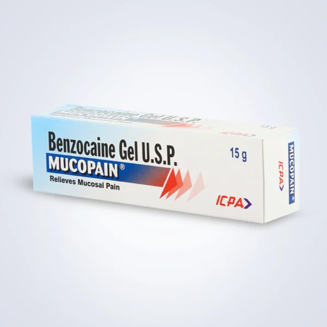 ICPA Mucopain Benzocaine Gel For Mouth Ulcers