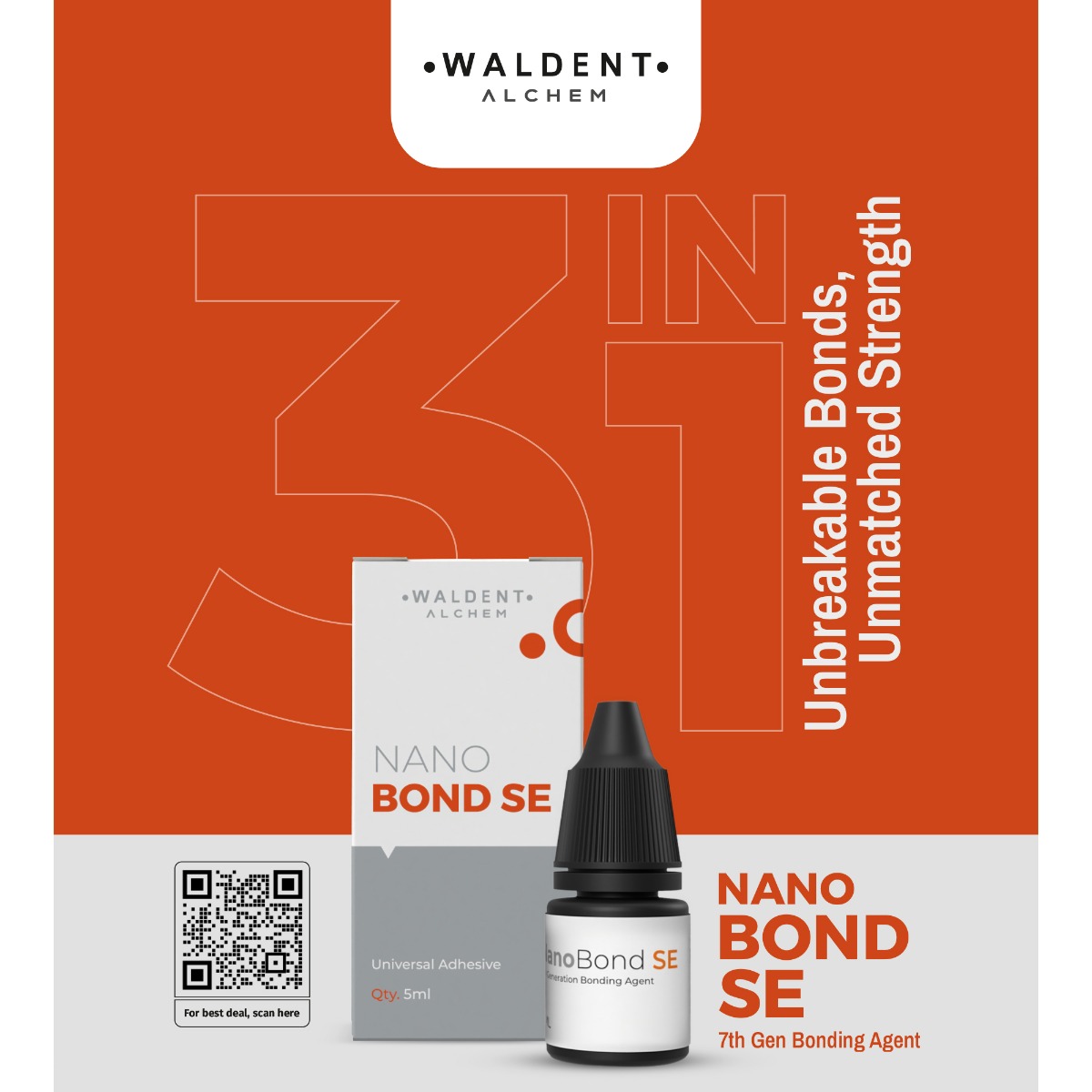 Waldent Nanobond SE (7th Gen Bonding Agent)