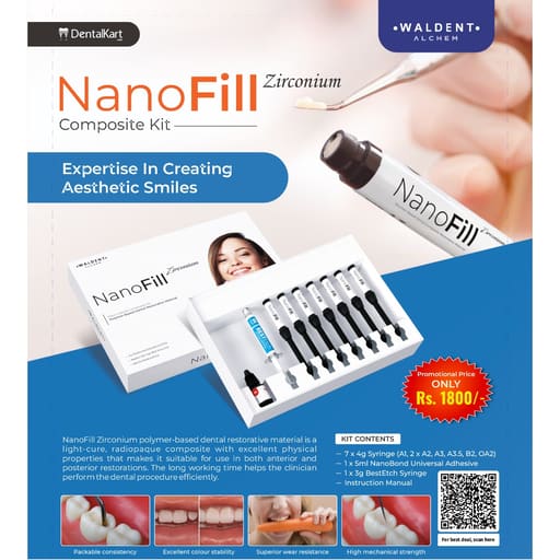 Waldent NanoFill Zirconium Composite Kit