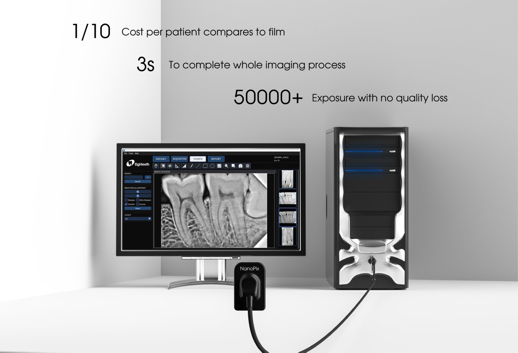 Eighteeth Nanopix Dental RVG Sensor