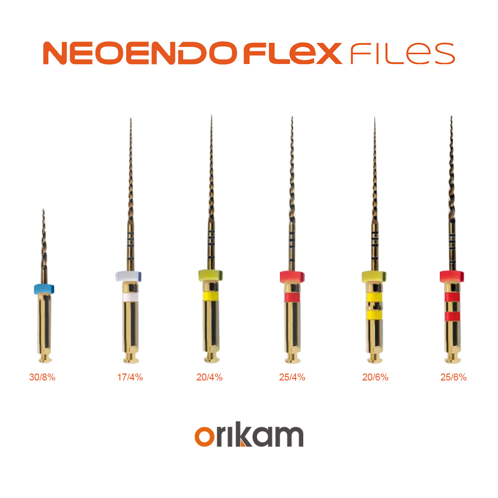 NeoEndo Flex Rotary Files 25mm