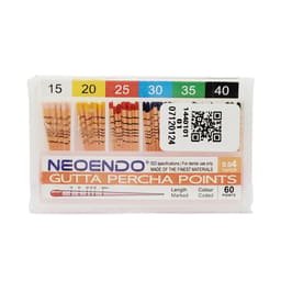 Neoendo Gutta Percha Points 4% (Length Marked) - 8