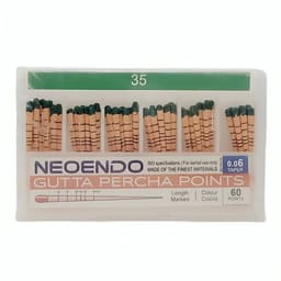 Neoendo Gutta Percha Points 6% (Length Marked) # 35